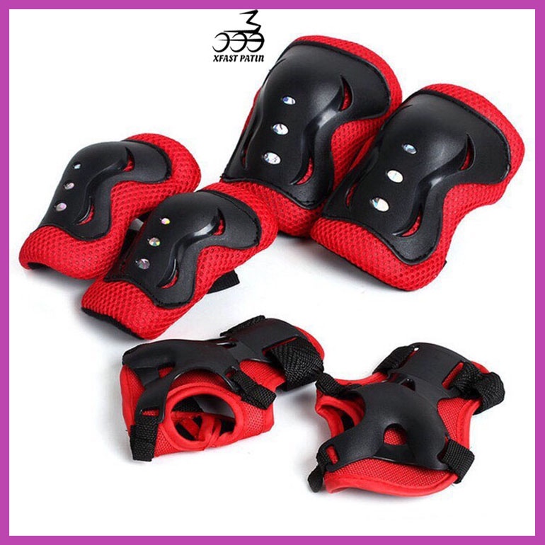 Bảo hộ patin trẻ em Keen Store mẫu Longfeng giúp bảo vệ chân tay khi trượt patin ván trượt