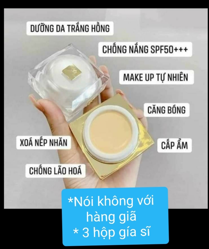 7653_ chính hãng_ kem face gạo non ngọc trai nicos  . dưỡng da trắng hồng chống nắng xóa nếp nhăn chống lão hóa giúp da căng bóng cấp ẩm make-up tự nhiên Lên tông đẹp như 1 lớp make-up nhẹ