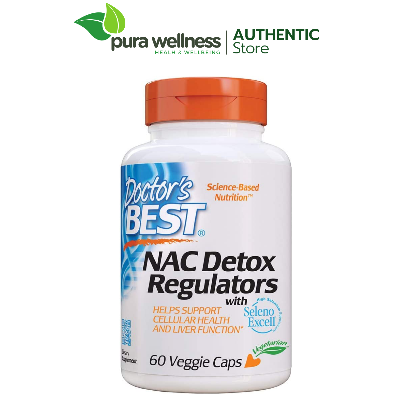 Doctor s Best NAC Detox Regulators 60 viên thải độc cơ thể