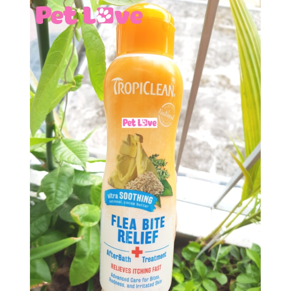 Tropiclean (Mỹ) giảm ngứa và kích ứng, nhanh hồi phục da cho chó mèo (chai 355ml)