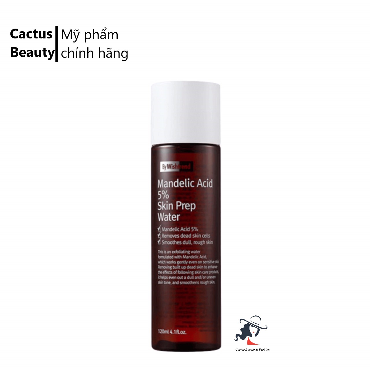 [HCM]Nước Dưỡng Da By Wishtrend Mandelic Acid 5% Skin Prep Water 120Ml