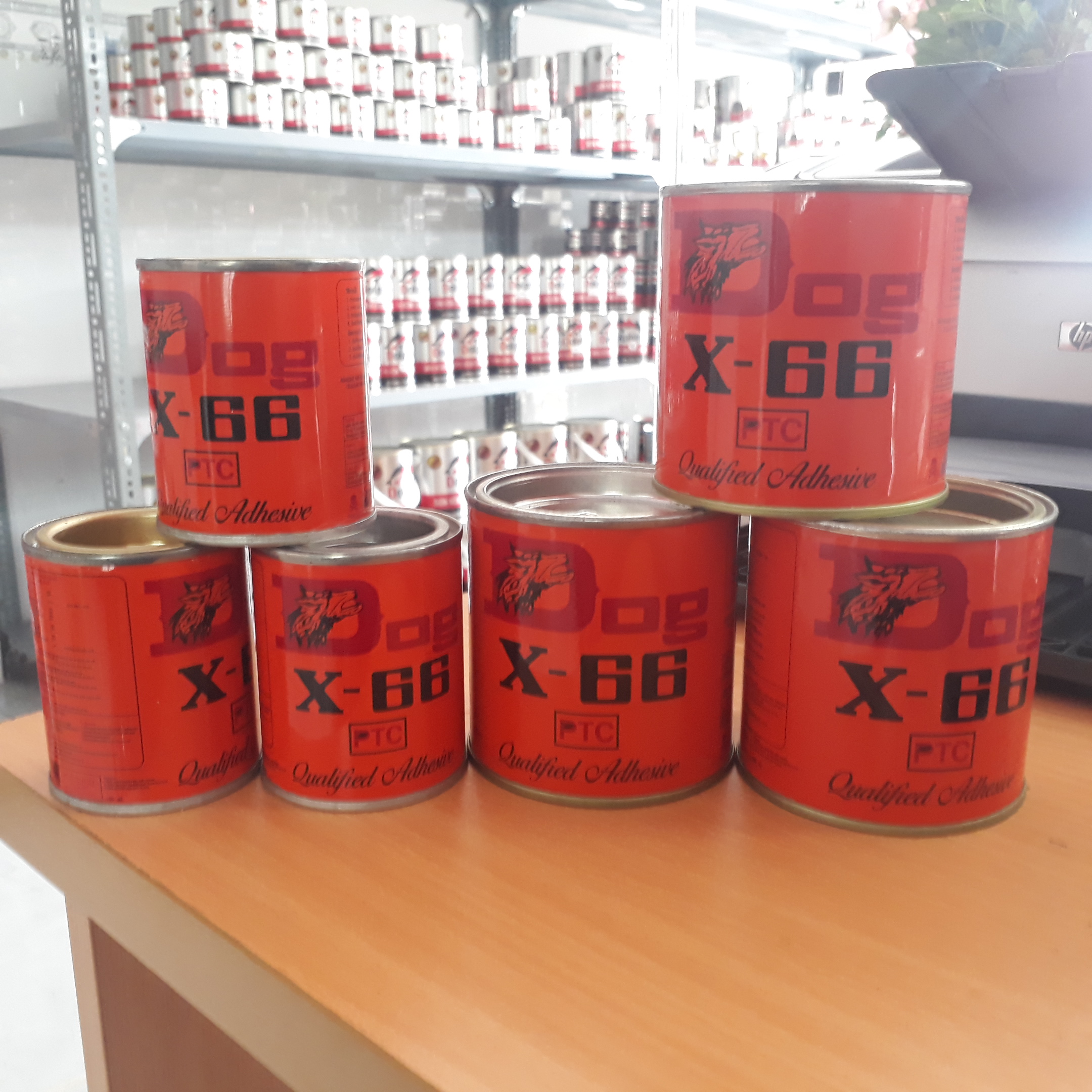 Keo con chó -Keo đa năng -  Keo dán giày dép X66