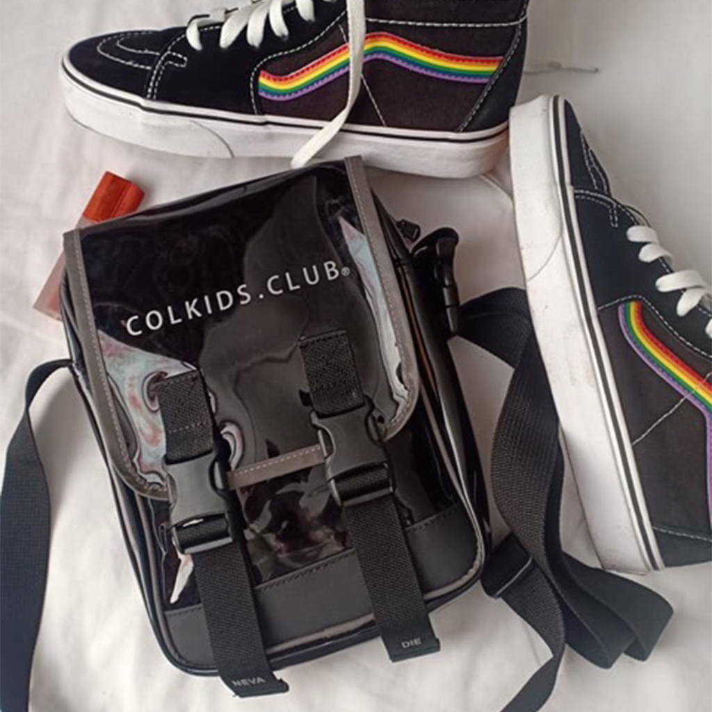 [HCM]Túi đeo chéo phản quang colkids nam thời trang