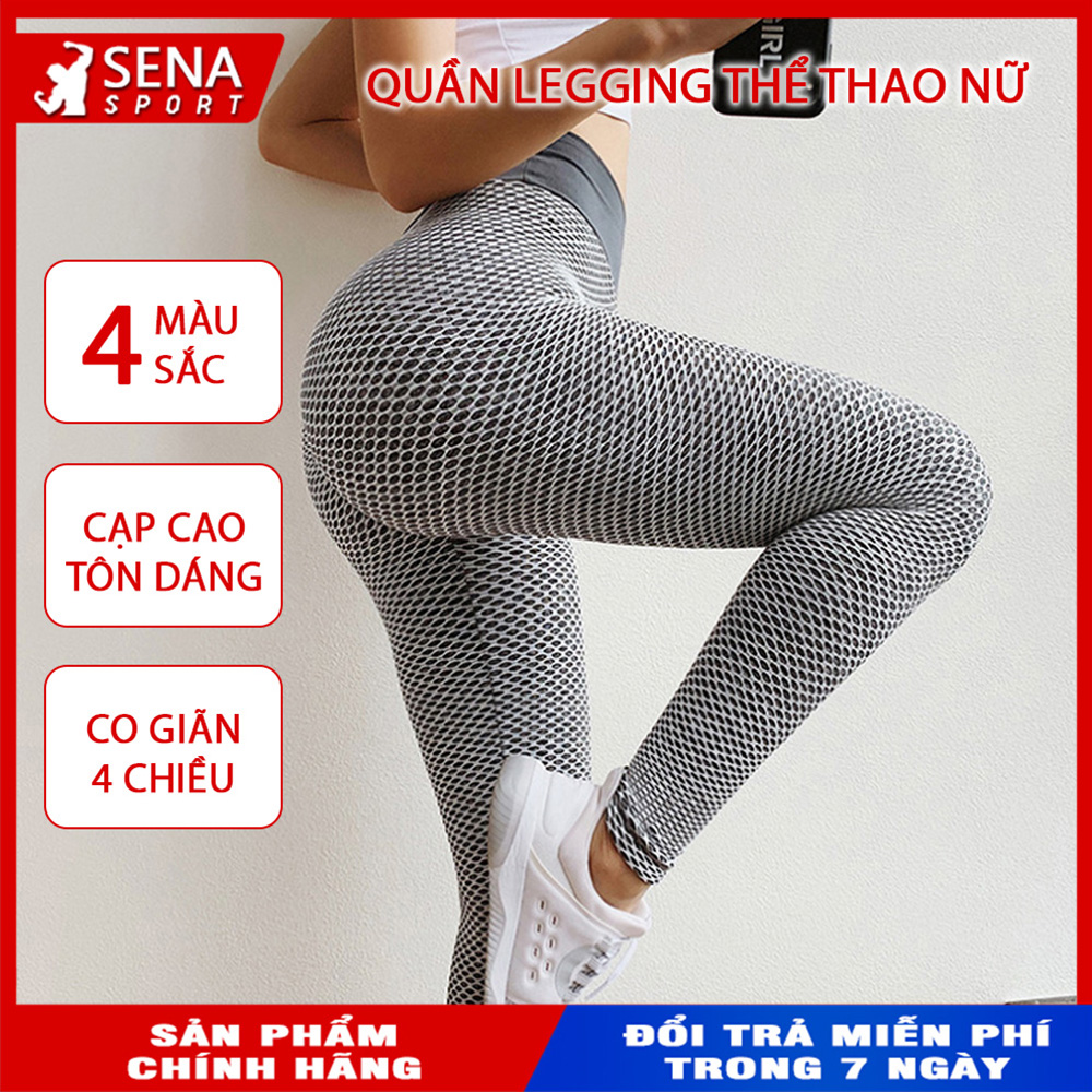 Quần Legging tập Gym, Quần tập Yoga lưng cao, cạp cao nâng mông cao cấp, Quần tập Gym Nữ, Quần Tập Yoga Nữ