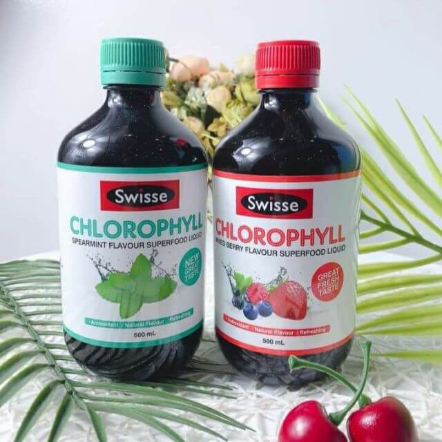 Nước diệp lục Swisse Chlorophyll 500ml của Úc