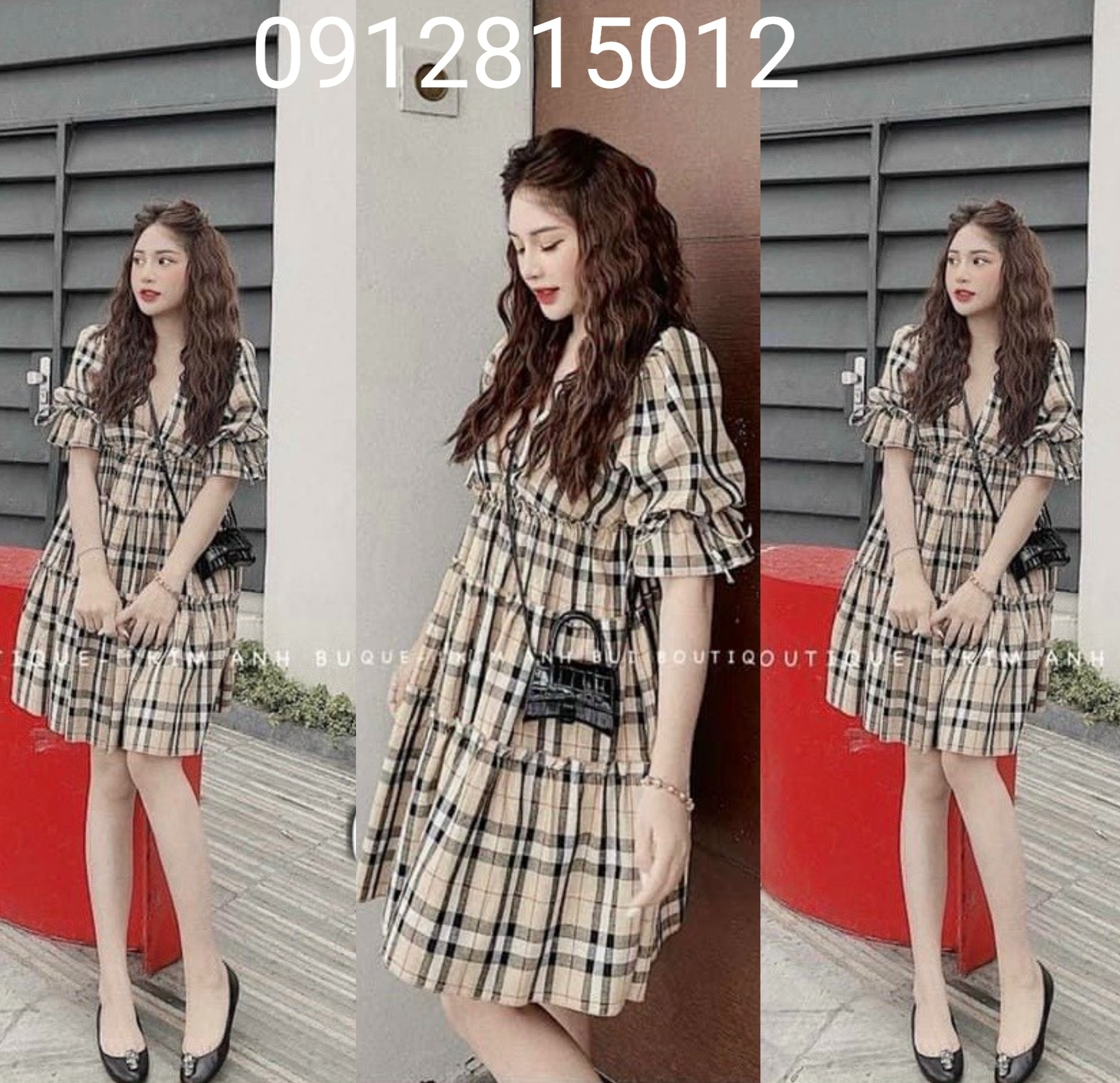Váy bầu công sở,đầm bầu công sở
