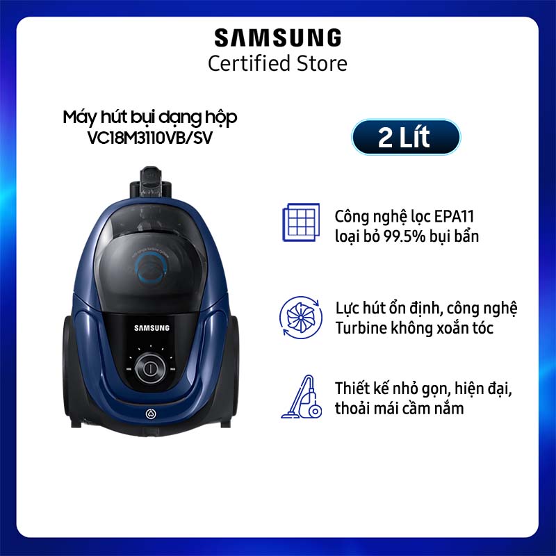 Máy hút bụi Samsung dạng hộp VC18M3110VB/SV