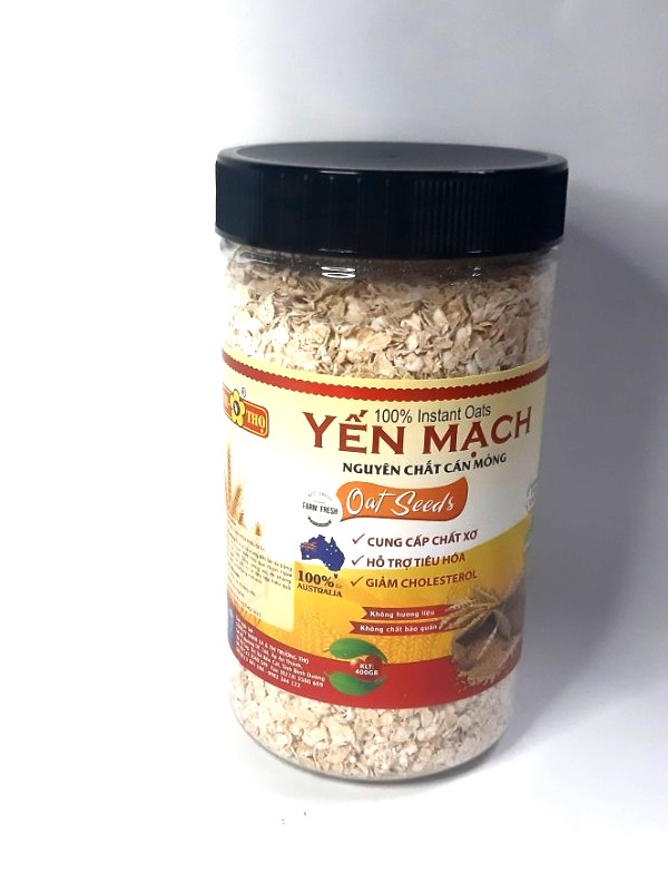 YẾN MẠCH Nguyên Chất Cán Mỏng TRƯỜNG THỌ hộp 400g