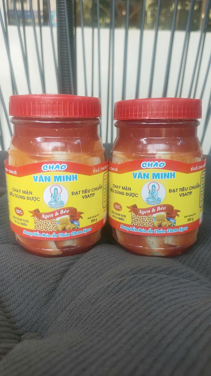 Delicious and Rich Van Minh Bean Curd 300Gr/Pot Combo of 2 Jars - Quality Soybean Curd - Wholesale and Retail Supply