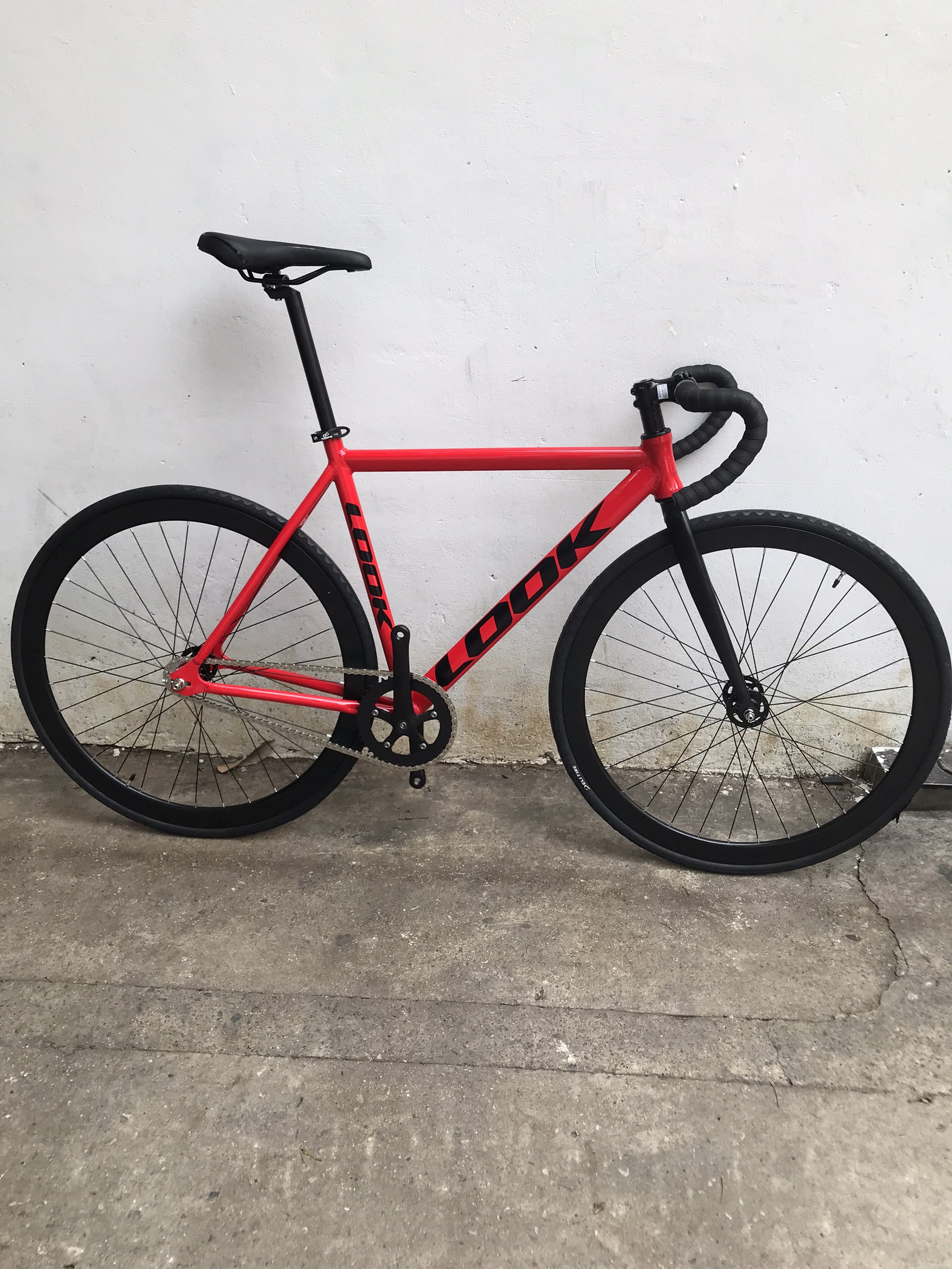 Xe đạp fixed gear custom Look bản tiêu chuẩn mẫu mới hàng mới 100%