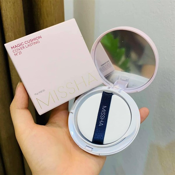 Phấn nước Missha Magic Cushion Cover Lasting SPF50+/PA+++ - CHO DA DẦU