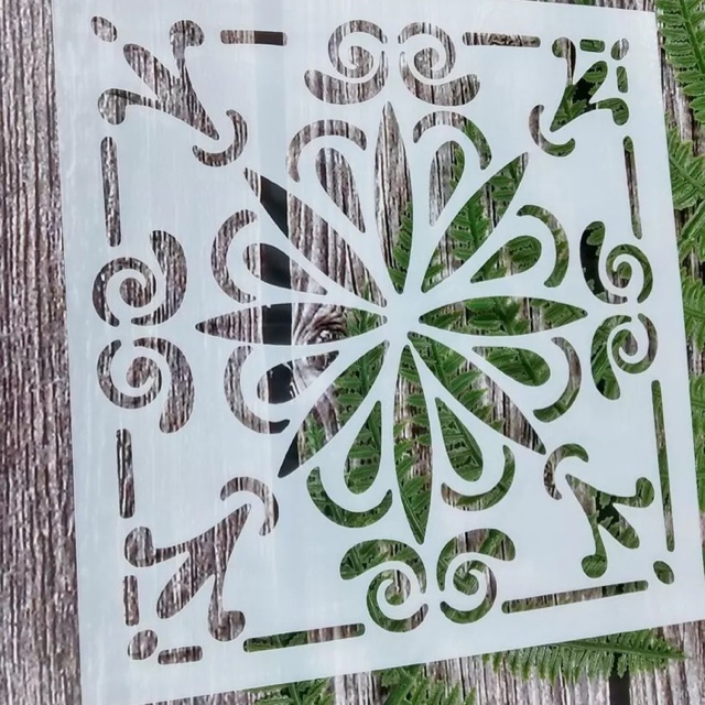 Khuôn Vẽ Mika Dẻo 15*15Cm (Mẫu 1)