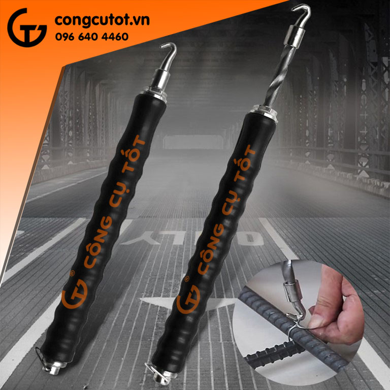 Xả kho - thanh lý combo 2 chiếc móc xoay buộc thép 30cm màu tùy chọn