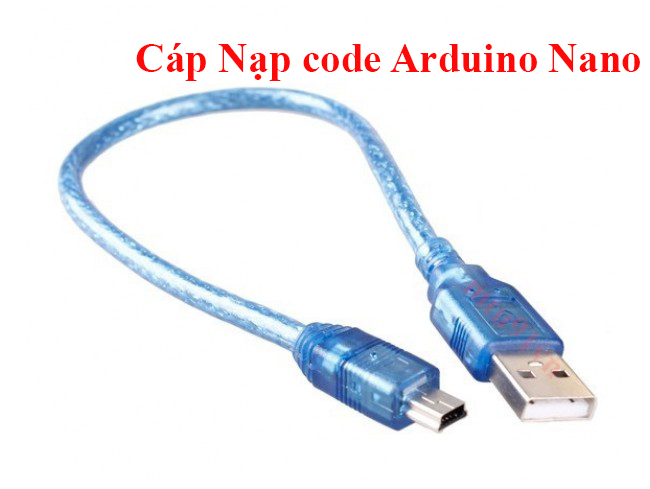 Dây Cáp Nạp Code cho Arduino Nano (USB – Mini USB)