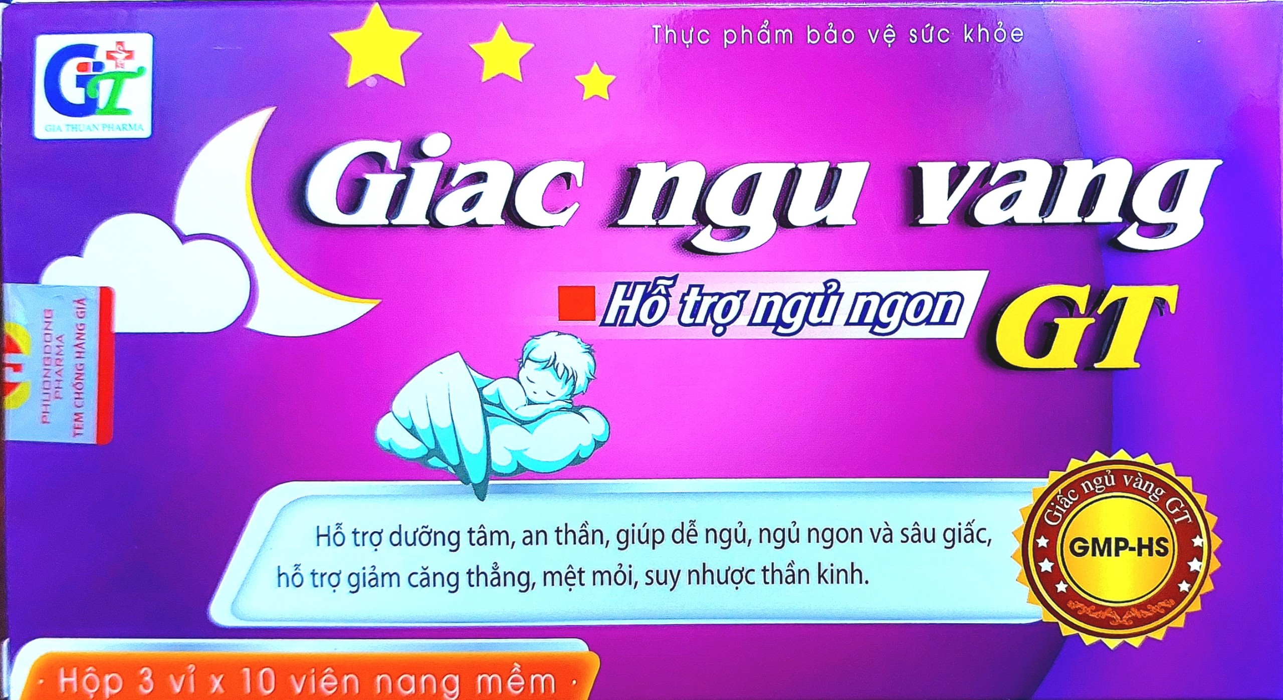 [HCM]Giấc Ngủ Vàng  - Hỗ trợ ngủ ngon dưỡng tâm an thần
