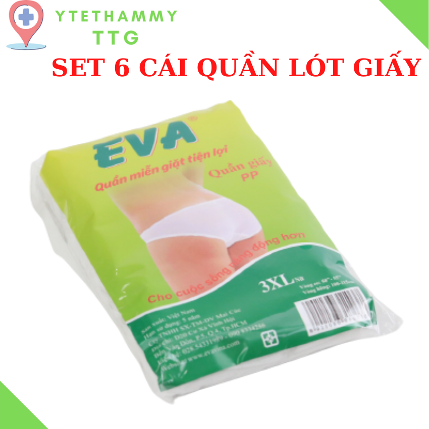 Quần lót giấy pp eva sử dụng 1 lần , ytethammyttg , eva , tiện lợi , mềm mại , co giãn , thanh thúc