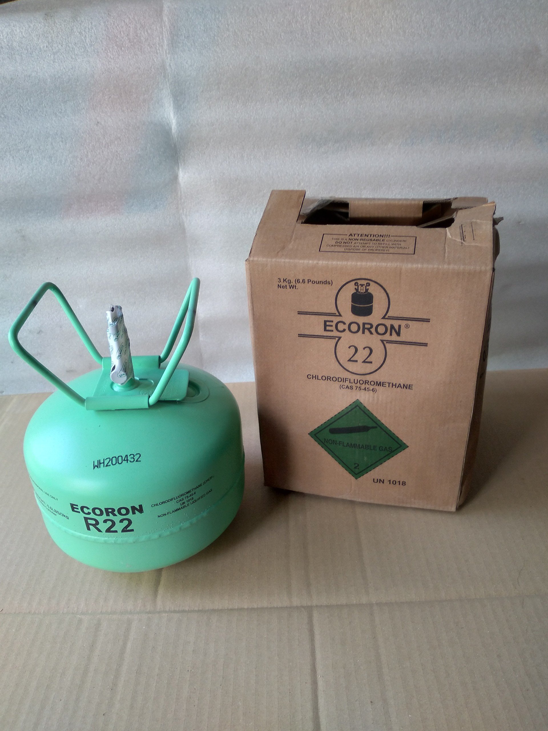 Bình gas máy lạnh ecoron r22