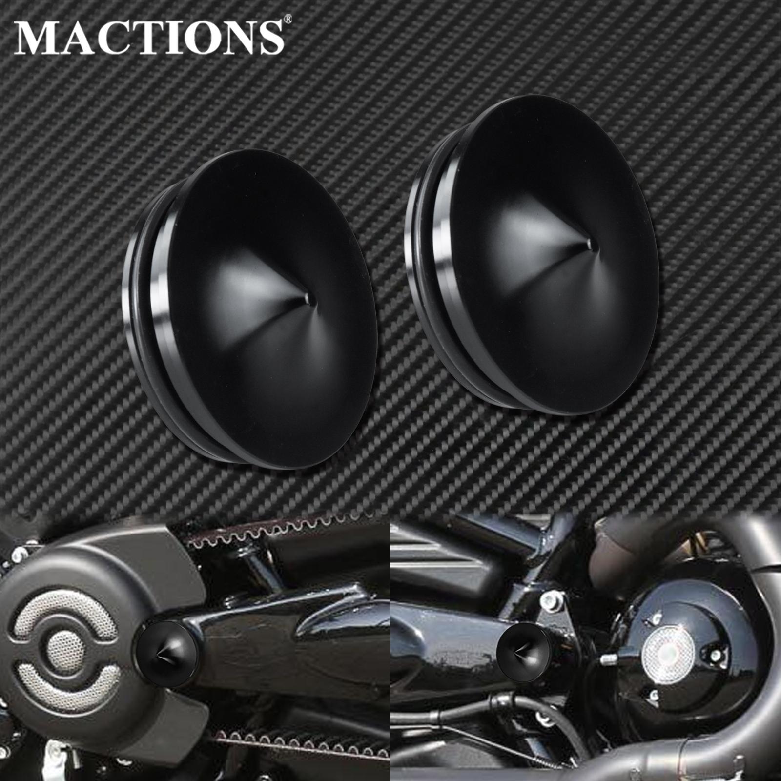 2xmotorcycle swingarm bu lông Bìa nhôm màu đen cho Harley v-rod 2006 2017 đêm Rod đặc biệt cơ bắp vrscf vrscr vrscd vrscaw