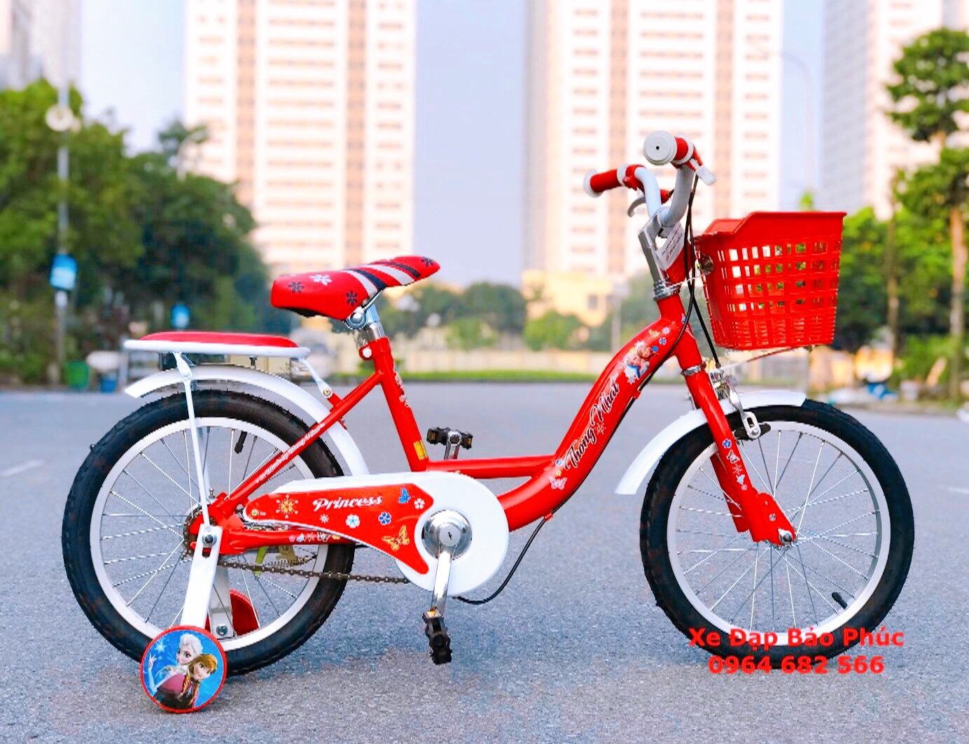 Xe đạp Thống Nhất Trẻ Em 16-03 Cho Bé từ 3 - 5 tuổi