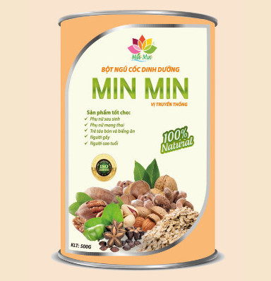Ngũ cốc lợi sữa min min 29 loại hạt hũ 500gr - ngu coc loi sua minmin mẹ nhiều sữa sau sinh mẹ bầu không tăng cân ngủ cóc