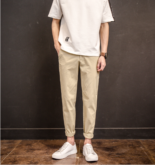 [HCM][ VIDEO THẬT ] Quần kaki unisex basic pants chất cực dày dặn