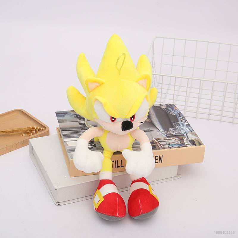 Thú nhồi bông đồ chơi hình nhân vật super sonic cho bé