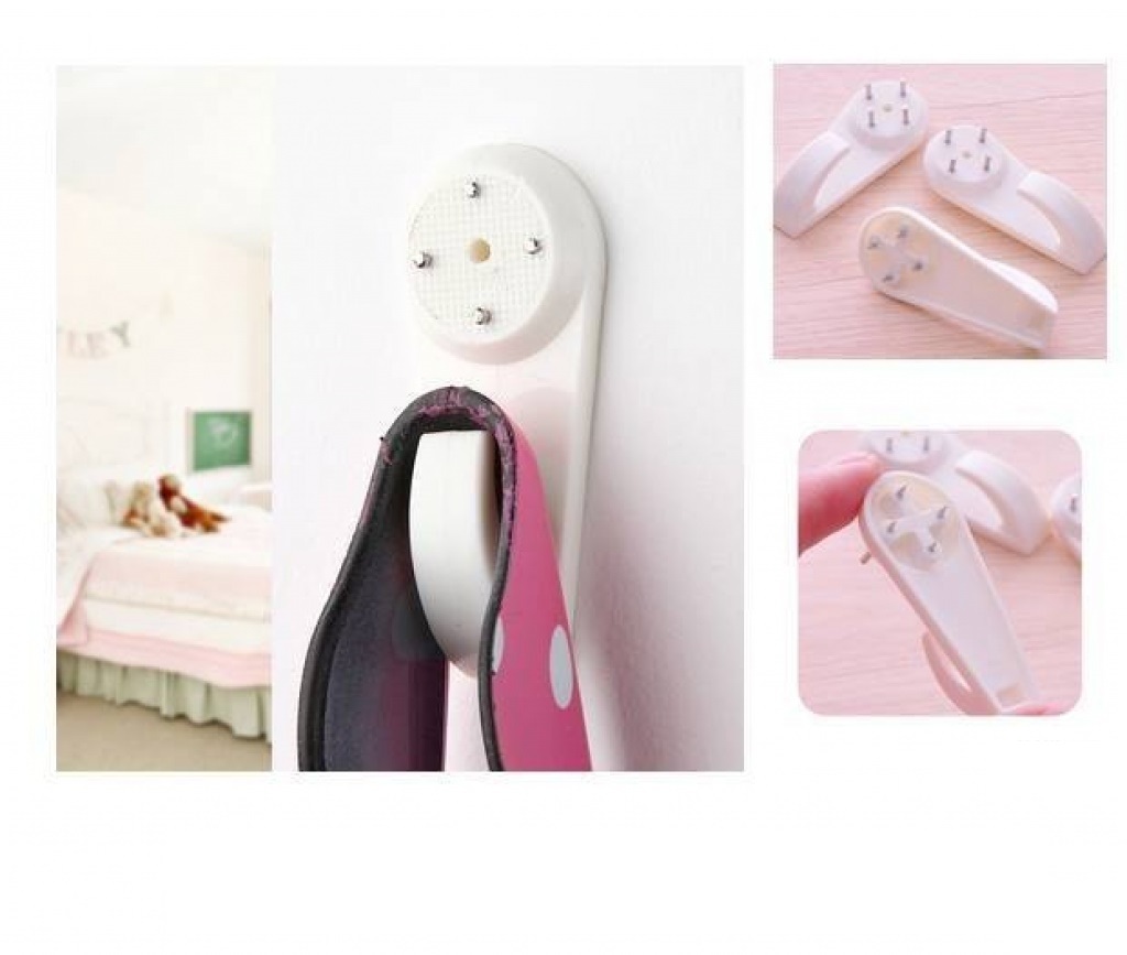 Bộ 10 đinh móc treo bê tông không cần khoan tường chịu lực tới 8kg