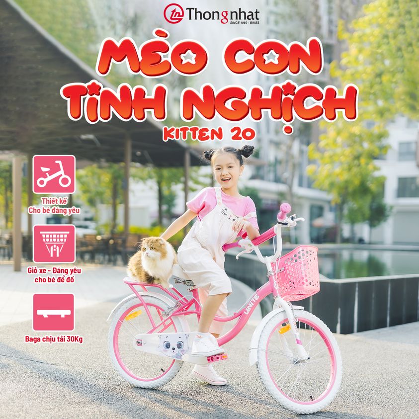 Xe đạp Thống nhất Kitten 20