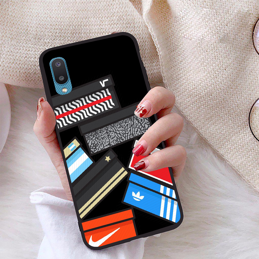 Ốp lưng iCase dành cho Samsung Galaxy A02 viền dẻo TPU BST Phong cách thể thao
