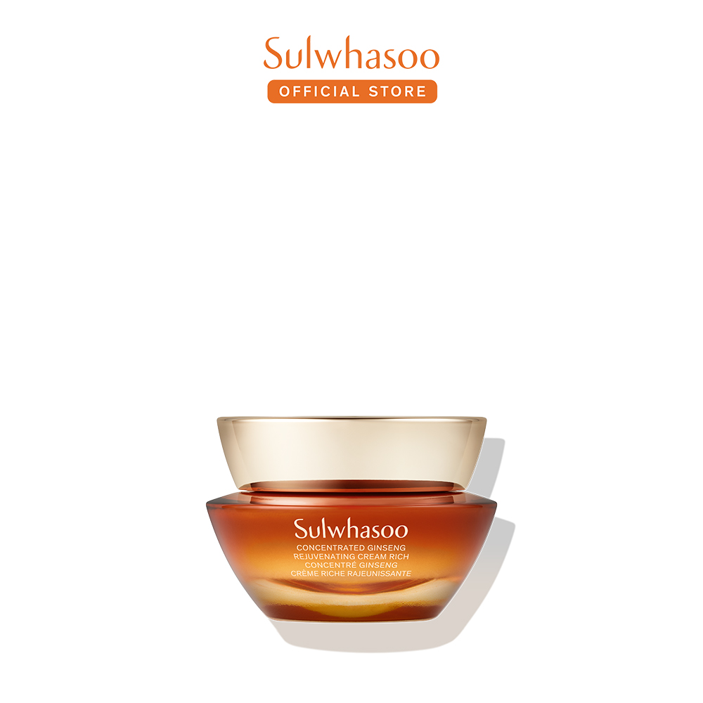 Kem dưỡng Nhân sâm cô đặc nuôi dưỡng làn da săn chắc 50ml - Sulwhasoo Concentrated Ginseng Rejuvenating Cream Rich 50ml