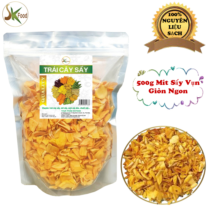 Mít sấy giòn bịch zip 100g sk food