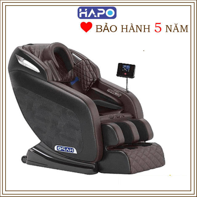Ghế matxa hapo tự động đa năng, loa Bluetooth