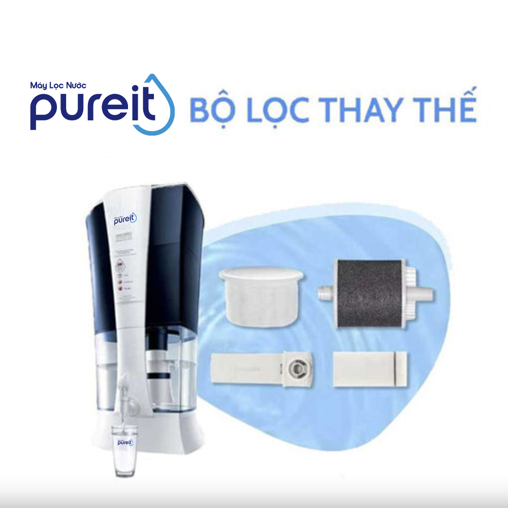 [ SẢN PHẨM DỄ ĐẶT NHẦM ] Bộ lọc thay thế Pureit Excella Công suất 3000L, Hàng chính hãng (Chưa bao gồm Lưới lọc vi sợi)