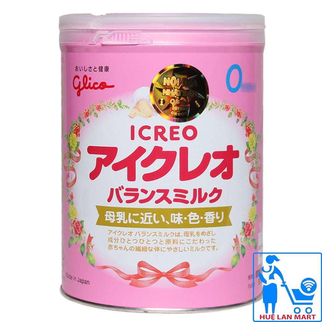 【nóng】 Sữa Bột Glico Icreo Số 0 - Hộp 800g