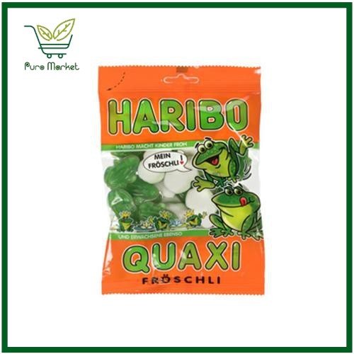 Kẹo Dẻo Ếch Xanh Quaxi Froschli hiệu Haribo gói 225g