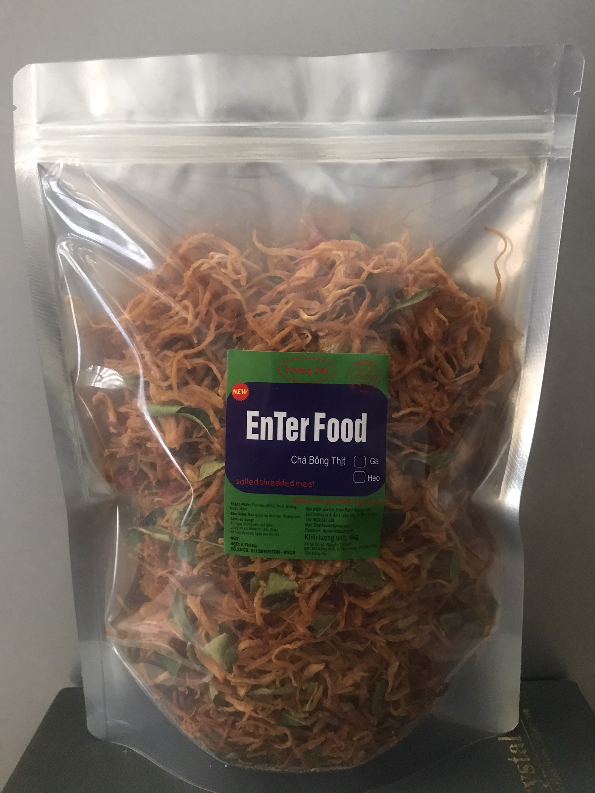 [Giá sỉ] Khô gà lá chanh thượng hạng thơm dai - EnterFood