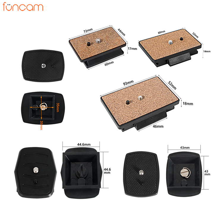 Đế thao tác nhanh gắn chân máy ảnh Benro, Yunteng, Sony, Velbon, Somita...