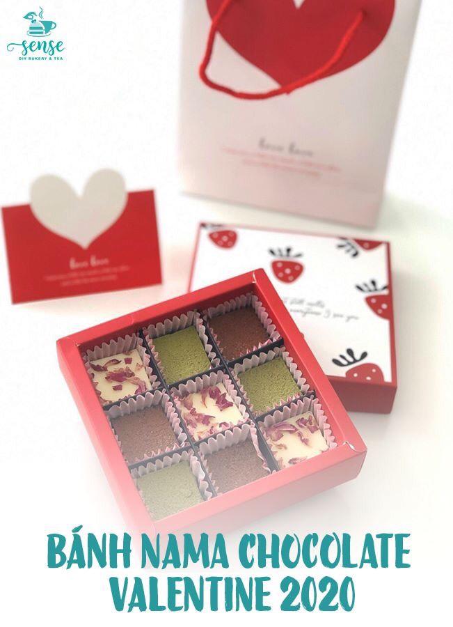 Hcm nama chocolate valentine cho tình yêu thêm ngọt ngào sense diy bakery & tea