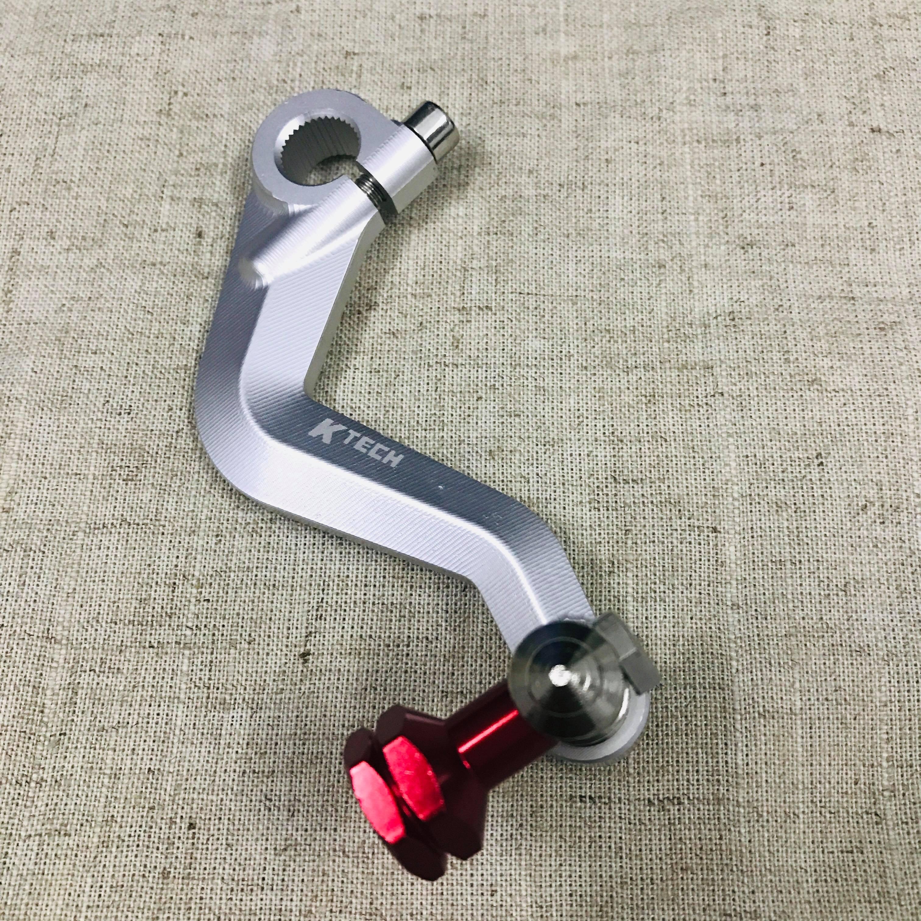 CÀNG THẮNG SAU KIỂU HIỆU KTECK TRANG TRÍ XE MÁY CỨNG CHẮC (MÀU ĐỎ) (NHÔM CNC)