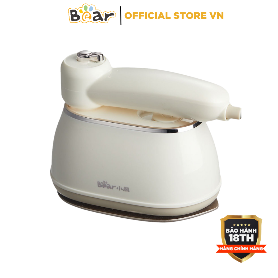Bàn Ủi Hơi Nước Mini Cầm Tay BEAR DYD-J10Q1, 1050W, Ủi Khô- Hơi Nước, Làm phẳng nhanh, Bảo Hành 18 Tháng