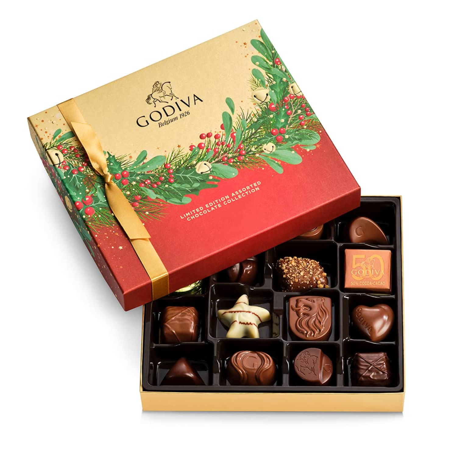 Chocolate GODIVA Limited Edition Assorted Chocolate Holiday Hộp quà tặng