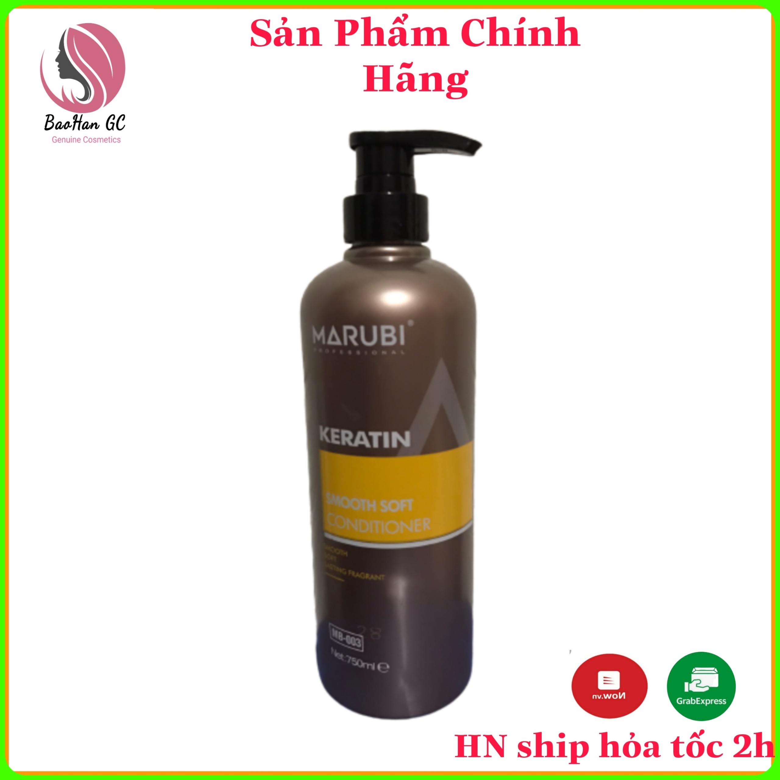 Dầu xả marubi keratin phục hồi hư tổn siêu mềm mượt 750ml.BHGC07 Ủ hấp siêu mượt marubi collagen 500ml.BaohanGC