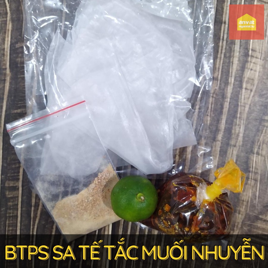 Bánh tráng sa tế muối nhuyễn ngon khó cưỡng