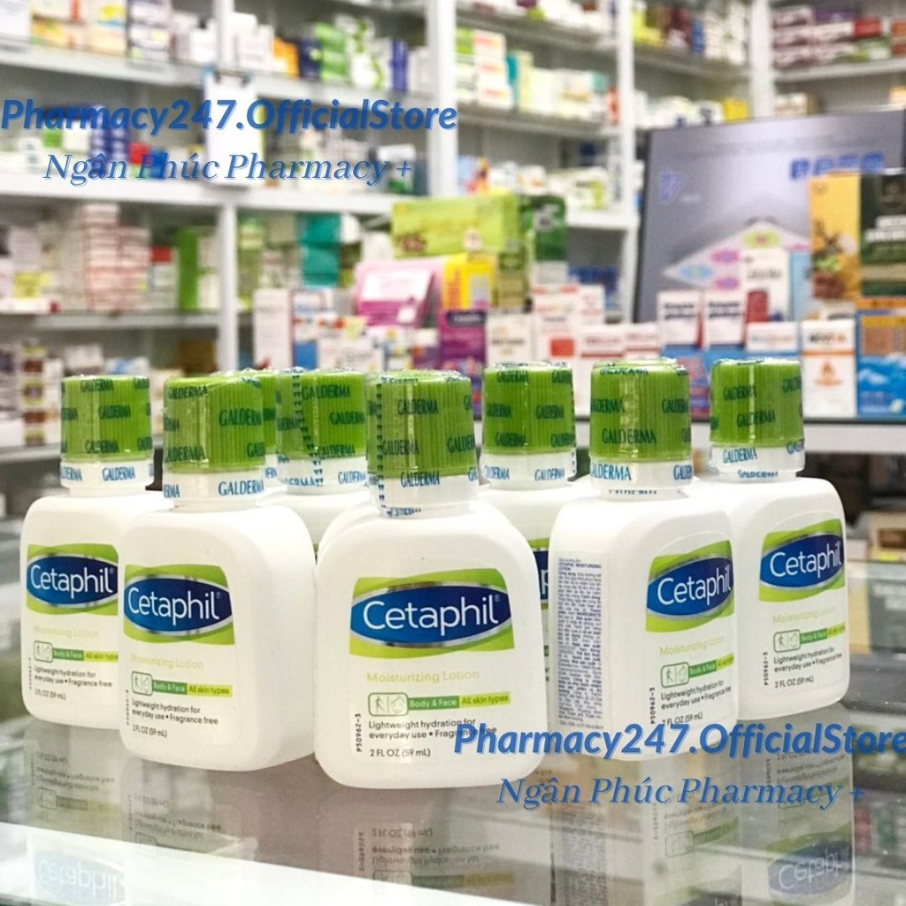 Sữa Dưỡng Da Cetaphil Moisturizing Lotion Dưỡng Ẩm 59ml Cho Da Nhạy Cảm