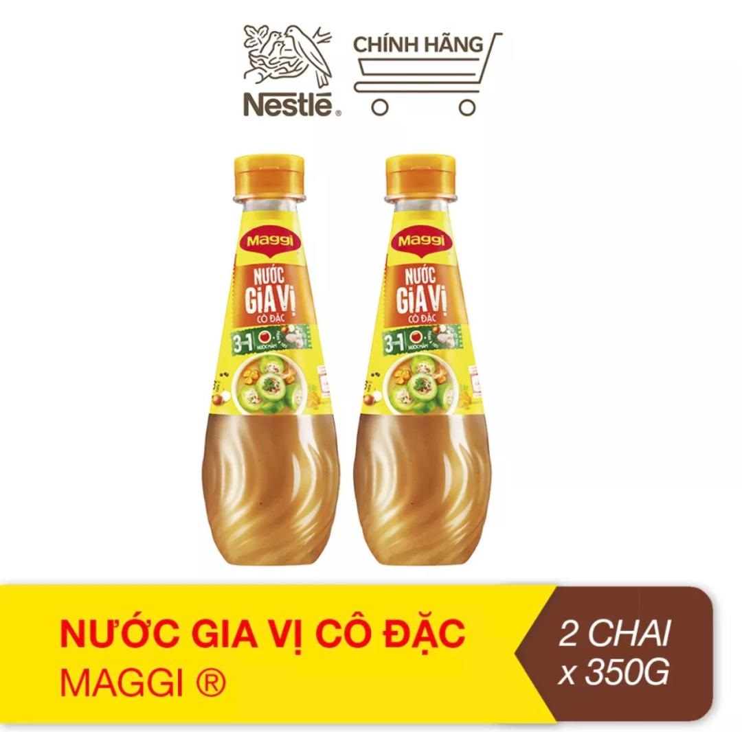 2 chai nước dùng cô đặc Maggi 350 gram mỗi chai