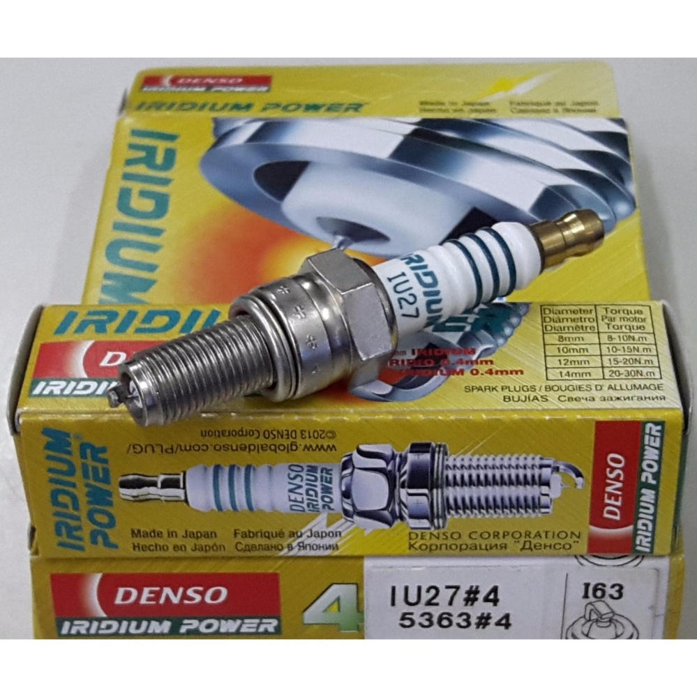 [HCM]1 BUGI DENSO IRIDIUM JAPAN IU27 (Winner+Sonic+CBR+FZ150+Z1000+@125/150) - Made in Japan