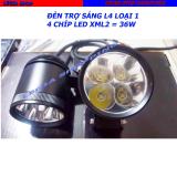 Đèn led trợ sáng - đèn phượt l4 loại tốt dùng chip xml2 30w gắn xe honda yamaha suzuki