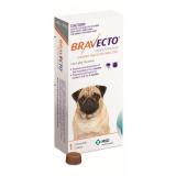 Thuốc phòng trị ghẻ, rận tai, ve, bọ chét và viêm da trên chó: 1 viên BRAVECTO small (chó 4,4-10 kg)
