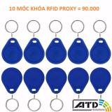 10 Móc khóa RFID proxy 125KHz (mã số cố định không sao chép được) - ATDTECH