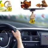 2 Lọ tinh dầu treo xe ô tô - tinh dầu vỏ quế và tinh dầu sả chanh